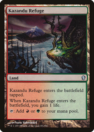 Kazandu Refuge [Commander 2013] | The Time Vault CA
