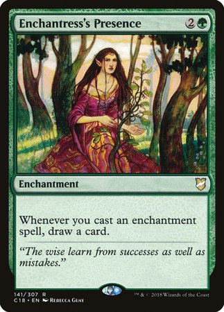 Enchantress's Presence [Commander 2018] | The Time Vault CA