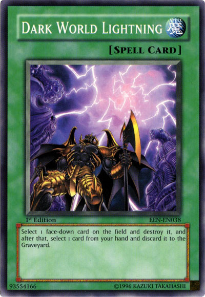 Dark World Lightning [EEN-EN038] Common | The Time Vault CA