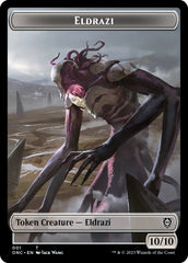 Soldier (017) // Eldrazi Double-Sided Token [Phyrexia: All Will Be One Commander Tokens] | The Time Vault CA