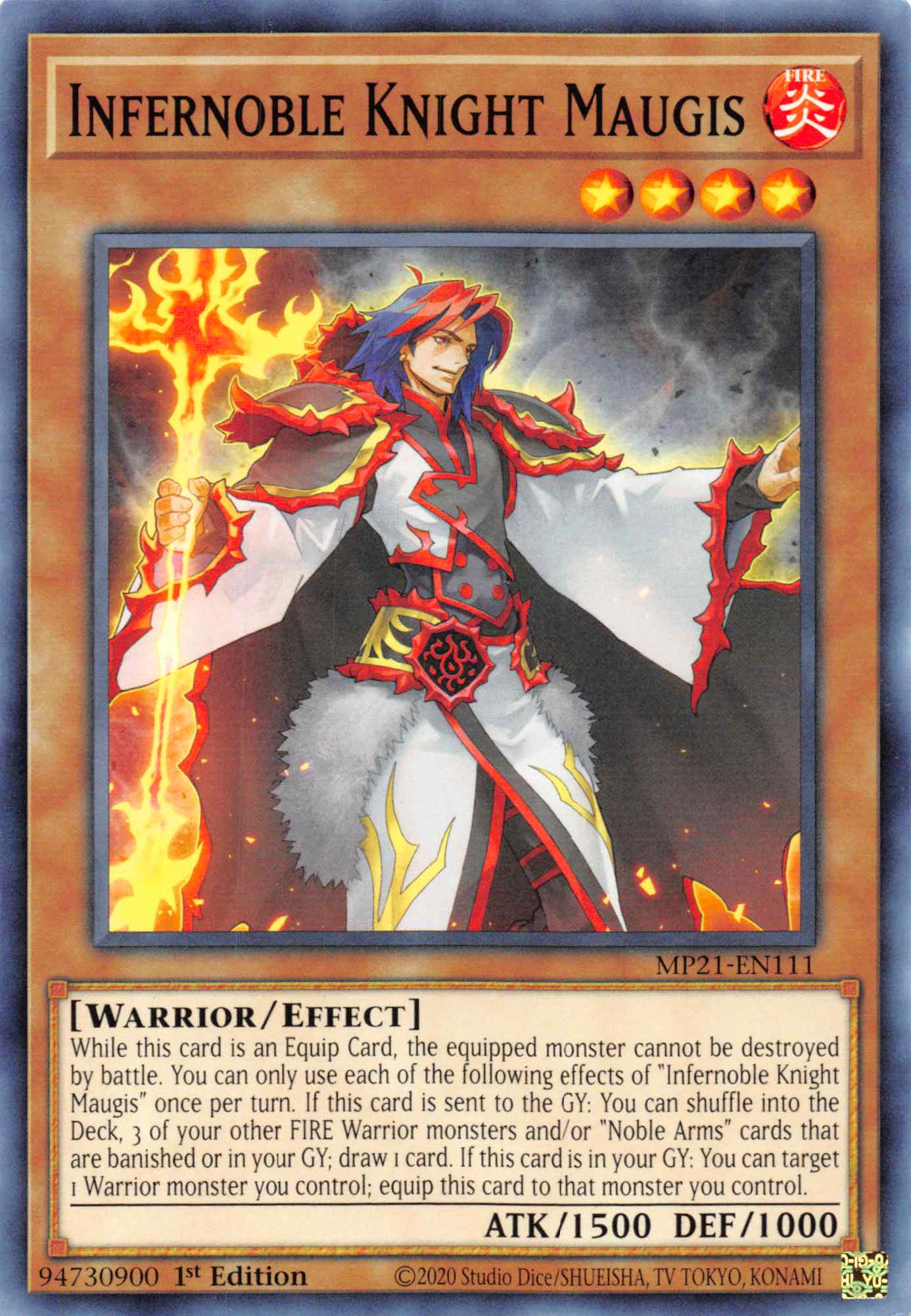 Infernoble Knight Maugis [MP21-EN111] Common | The Time Vault CA