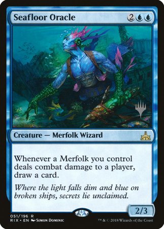 Seafloor Oracle [Rivals of Ixalan Promos] | The Time Vault CA