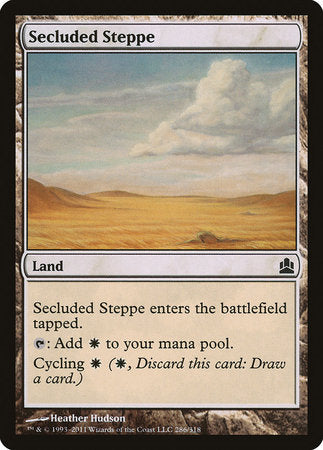 Secluded Steppe [Commander 2011] | The Time Vault CA