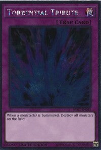 Torrential Tribute [NKRT-EN043] Platinum Rare | The Time Vault CA