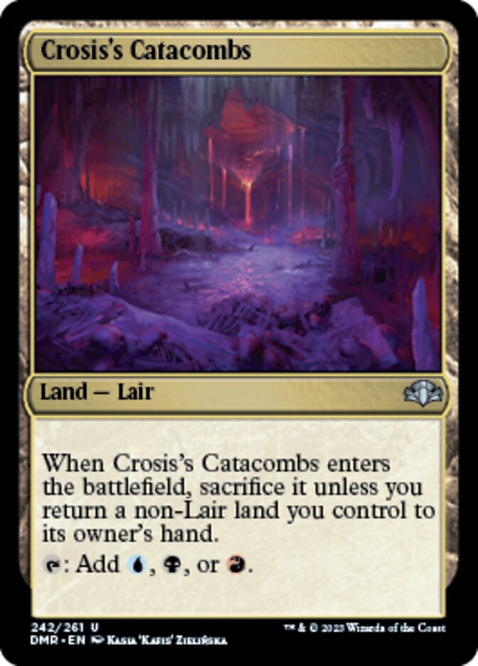 Crosis's Catacombs [Dominaria Remastered] | The Time Vault CA