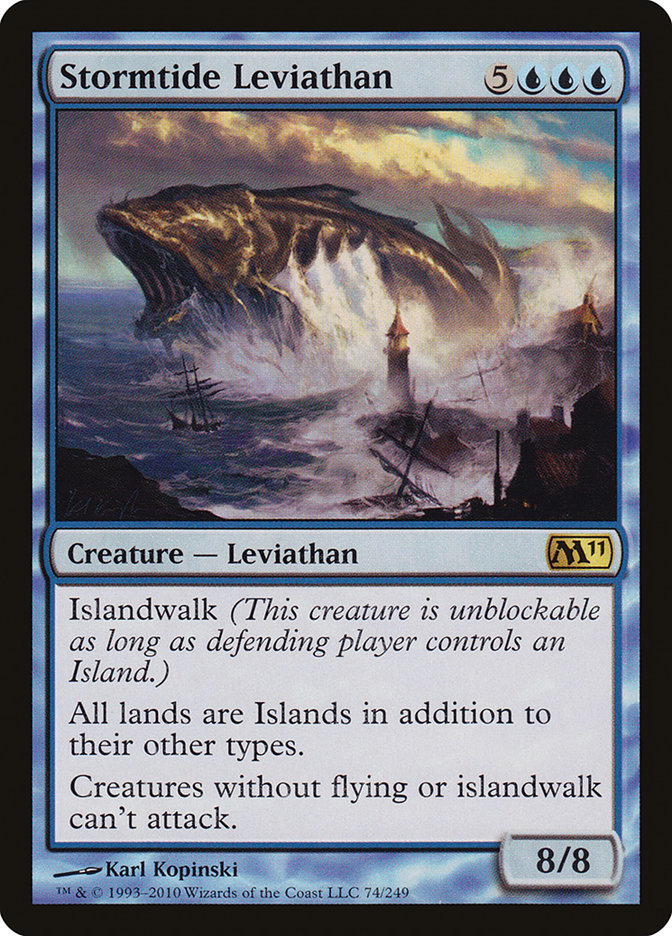 Stormtide Leviathan [Magic 2011] | The Time Vault CA