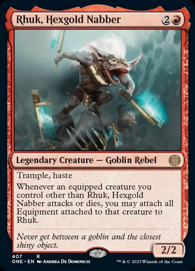 Rhuk, Hexgold Nabber [Phyrexia: All Will Be One] | The Time Vault CA