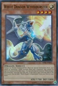 White Dragon Wyverburster [AP06-EN005] Super Rare | The Time Vault CA