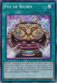Pot of Riches [SECE-EN063] Secret Rare | The Time Vault CA