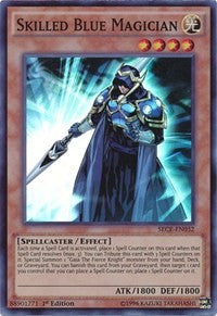 Skilled Blue Magician [SECE-EN032] Super Rare | The Time Vault CA