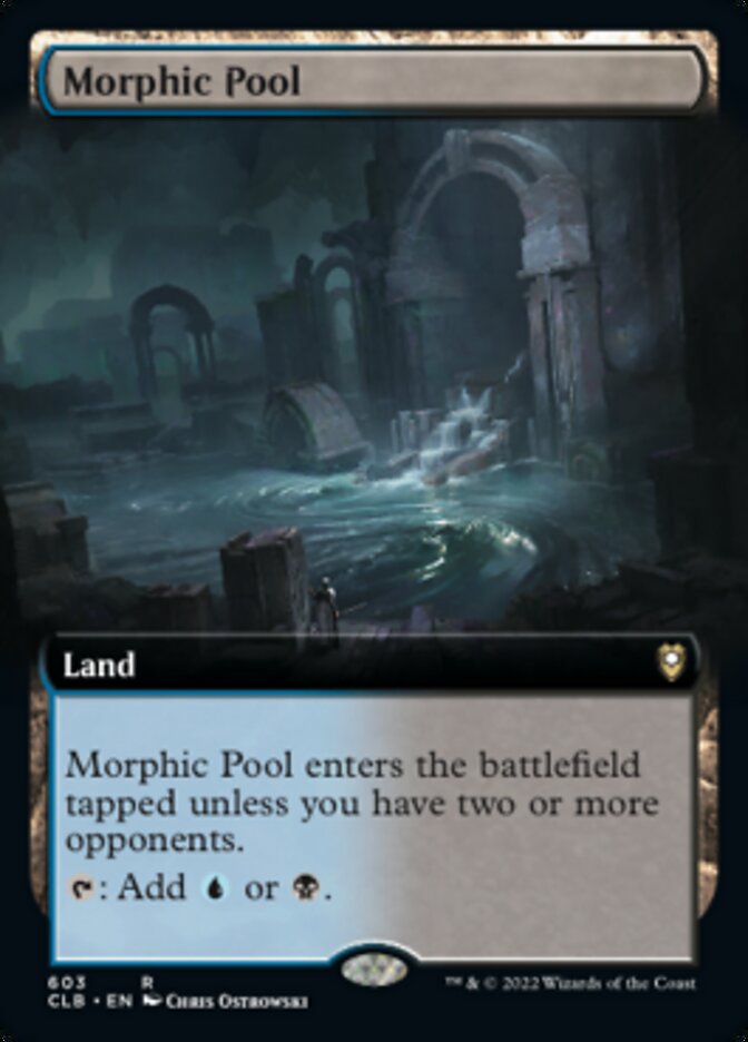 Morphic Pool (Extended Art) [Commander Legends: Battle for Baldur's Gate] | The Time Vault CA