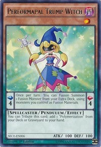 Performapal Trump Witch [SECE-EN006] Rare | The Time Vault CA