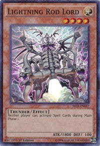 Lightning Rod Lord [SECE-EN037] Super Rare | The Time Vault CA