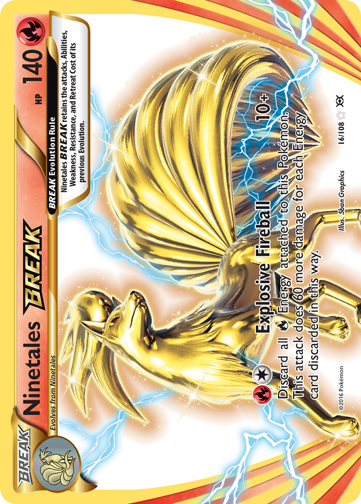 Ninetales BREAK (16/108) [XY: Evolutions] | The Time Vault CA