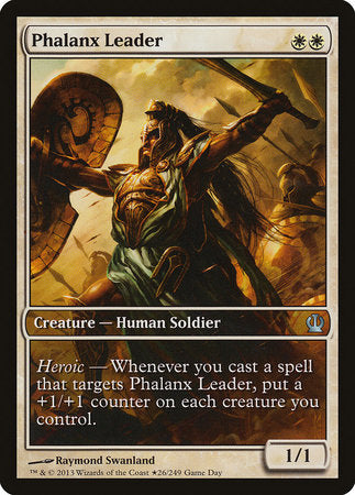 Phalanx Leader [Theros Promos] | The Time Vault CA