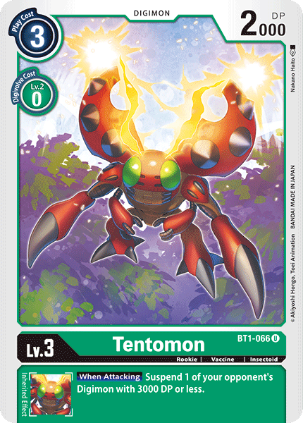 Tentomon [BT1-066] [Release Special Booster Ver.1.0] | The Time Vault CA