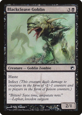 Blackcleave Goblin [Scars of Mirrodin] | The Time Vault CA