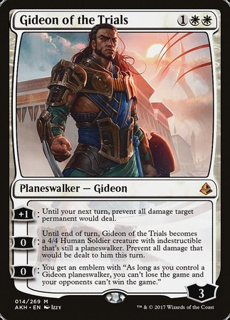 Gideon of the Trials [Amonkhet] | The Time Vault CA