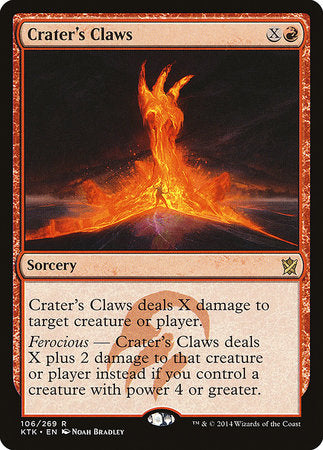 Crater's Claws [Khans of Tarkir] | The Time Vault CA