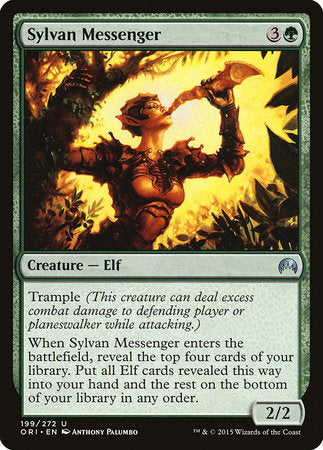 Sylvan Messenger [Magic Origins] | The Time Vault CA