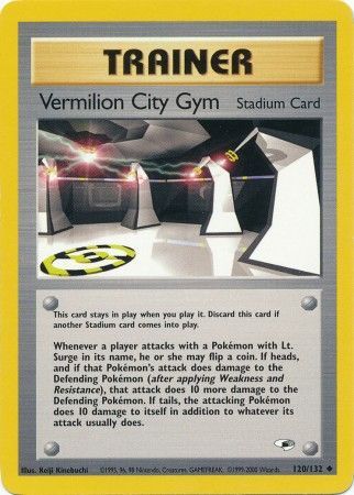 Vermilion City Gym (120/132) [Gym Heroes Unlimited] | The Time Vault CA