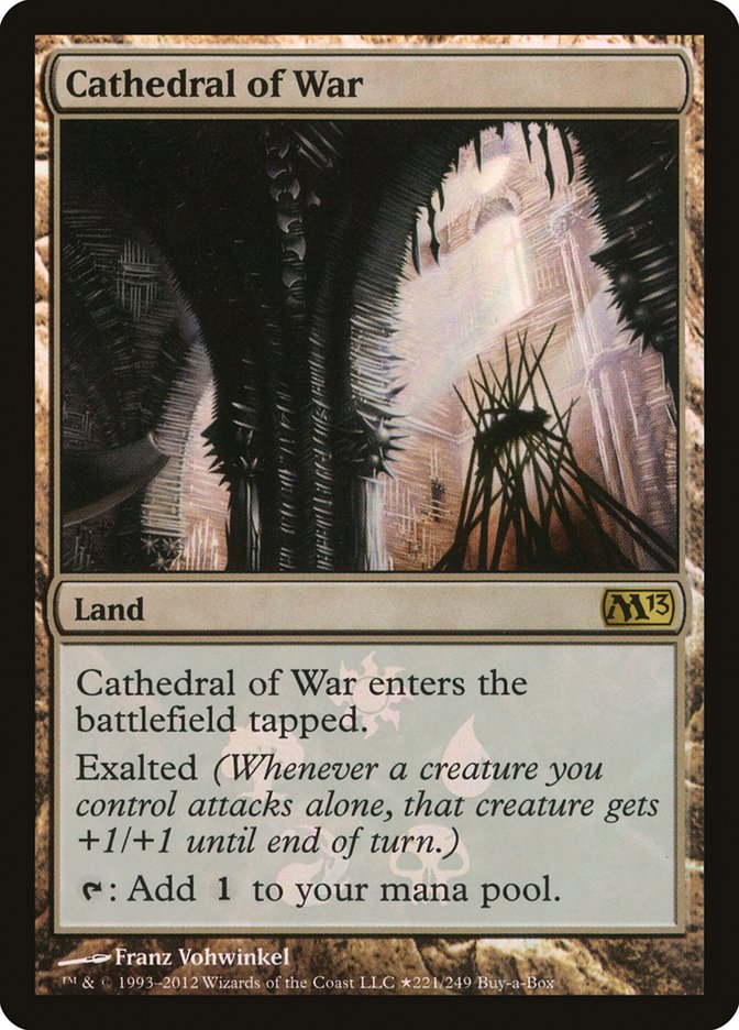Cathedral of War (Buy-A-Box) [Magic 2013 Promos] | The Time Vault CA