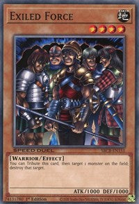 Exiled Force [SBCB-EN151] Common | The Time Vault CA