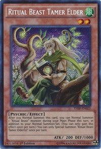 Ritual Beast Tamer Elder [THSF-EN023] Secret Rare | The Time Vault CA