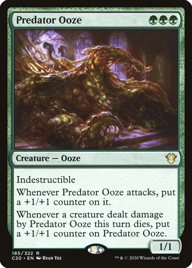 Predator Ooze [Commander 2020] | The Time Vault CA