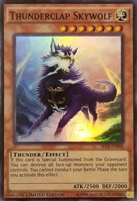 Thunderclap Skywolf (SE) [SECE-ENS08] Super Rare | The Time Vault CA