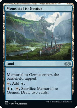 Memorial to Genius [Jumpstart 2022] | The Time Vault CA