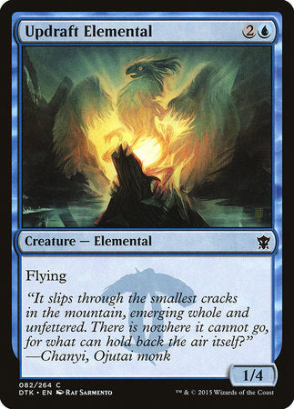 Updraft Elemental [Dragons of Tarkir] | The Time Vault CA