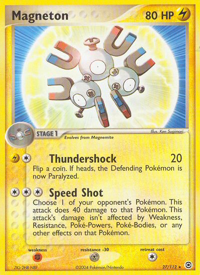 Magneton (27/112) [EX: FireRed & LeafGreen] | The Time Vault CA