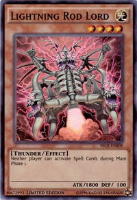 Lightning Rod Lord (SE) [SECE-ENS09] Super Rare | The Time Vault CA