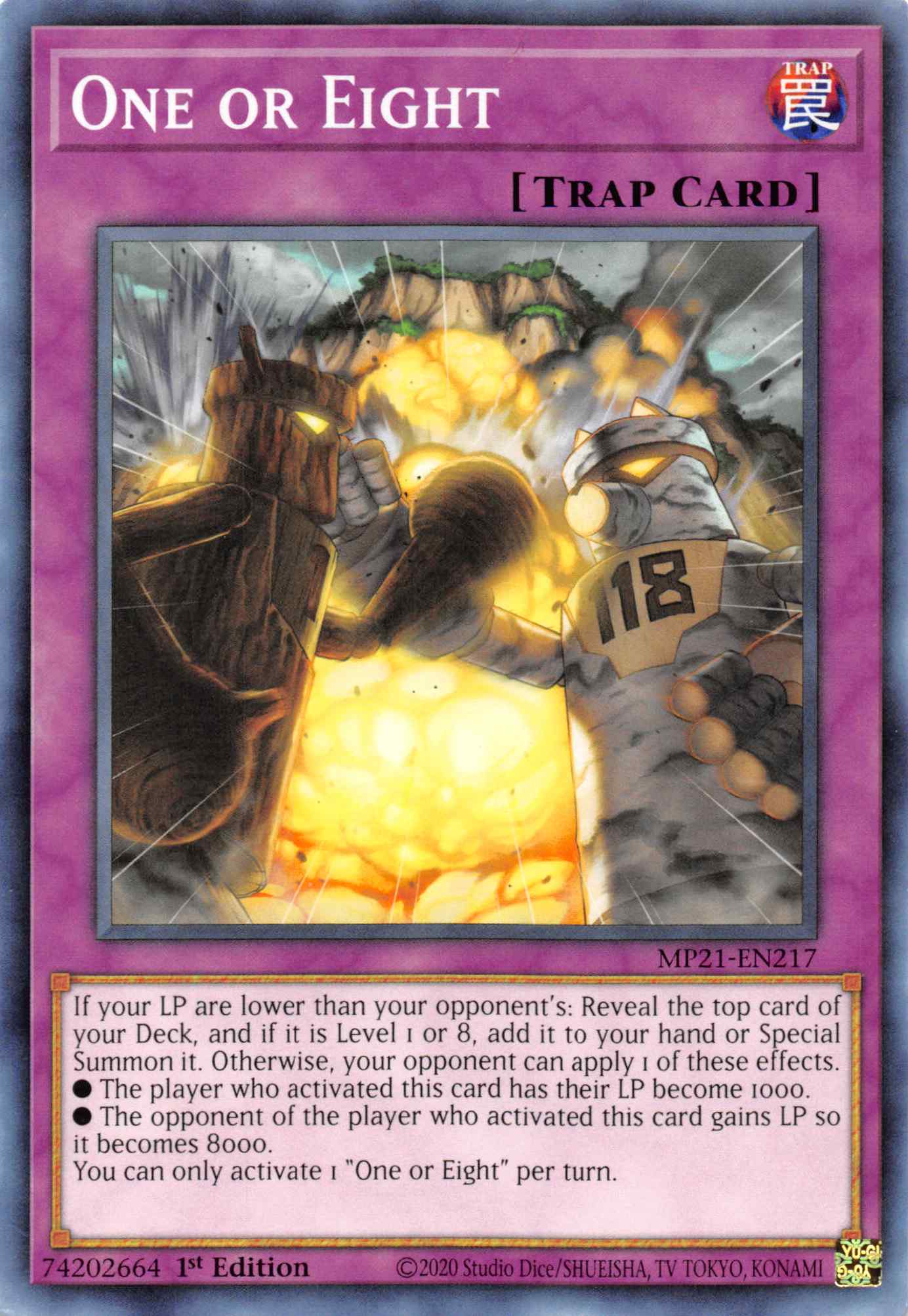 One or Eight [MP21-EN217] Common | The Time Vault CA
