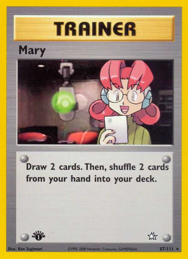 Mary (87/111) [Neo Genesis 1st Edition] | The Time Vault CA