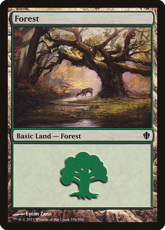Forest (356) [Commander 2013] | The Time Vault CA