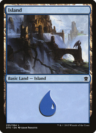 Island (255) [Dragons of Tarkir] | The Time Vault CA