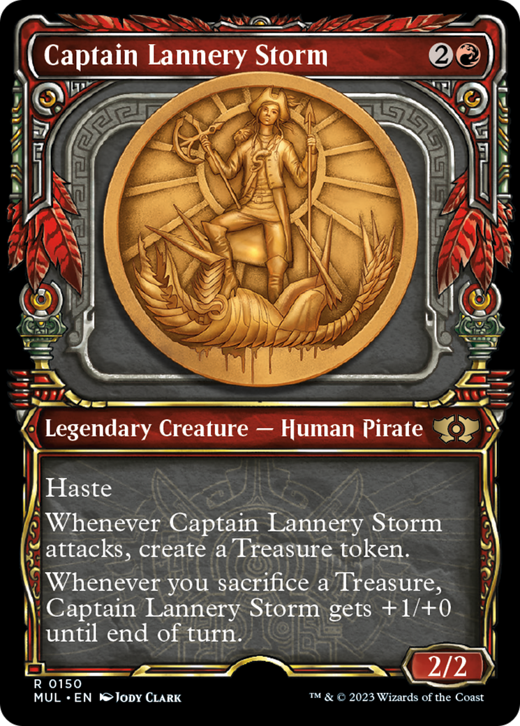 Captain Lannery Storm (Halo Foil) [Multiverse Legends] | The Time Vault CA