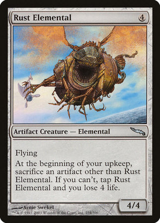 Rust Elemental [Mirrodin] | The Time Vault CA