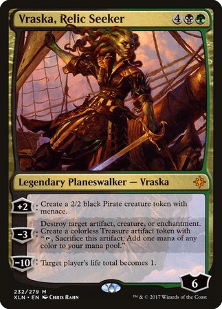 Vraska, Relic Seeker [Ixalan] | The Time Vault CA