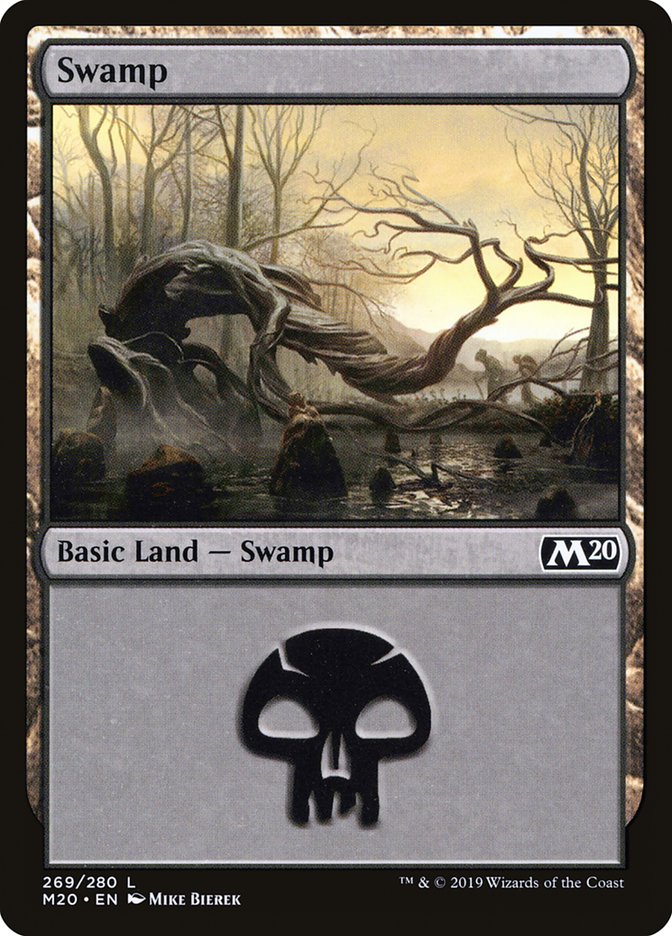 Swamp (#269) [Core Set 2020] | The Time Vault CA