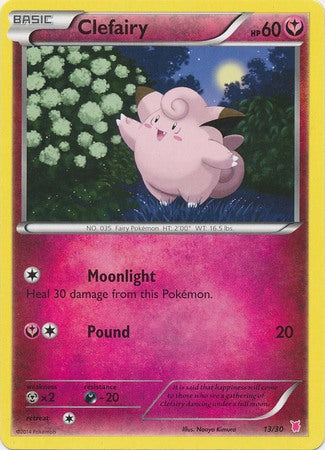 Clefairy (13/30) [XY: Trainer Kit 1 - Wigglytuff] | The Time Vault CA