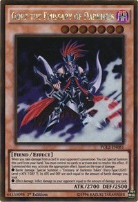 Gorz the Emissary of Darkness [PGL2-EN081] Gold Rare | The Time Vault CA