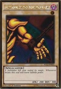 Left Arm of the Forbidden One [PGL2-EN025] Gold Rare | The Time Vault CA