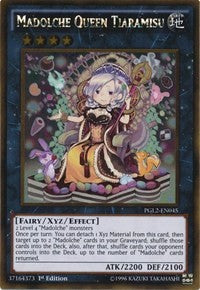 Madolche Queen Tiaramisu [PGL2-EN045] Gold Rare | The Time Vault CA