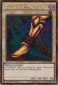 Right Leg of the Forbidden One [PGL2-EN022] Gold Rare | The Time Vault CA