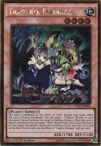 Traptrix Dionaea [PGL2-EN041] Gold Rare | The Time Vault CA