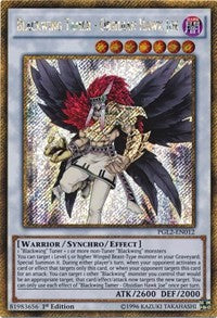 Blackwing Tamer - Obsidian Hawk Joe [PGL2-EN012] Gold Secret Rare | The Time Vault CA