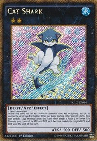 Cat Shark [PGL2-EN016] Gold Secret Rare | The Time Vault CA
